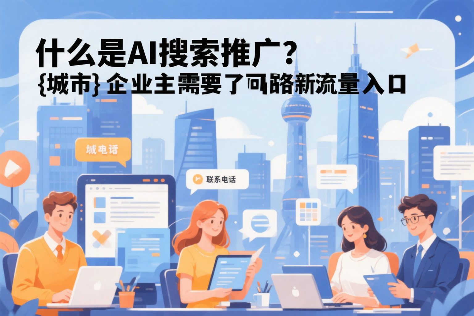 什么是AI搜索推广？图木舒克企业主需要了解的新流量入口