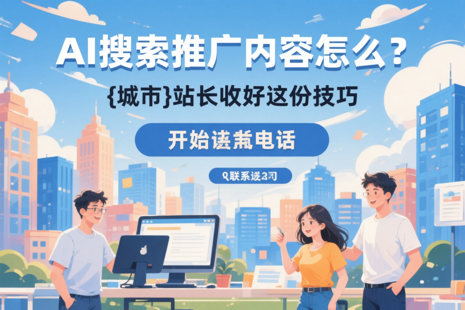 AI搜索推广内容怎么写？图木舒克站长收好这份技巧
