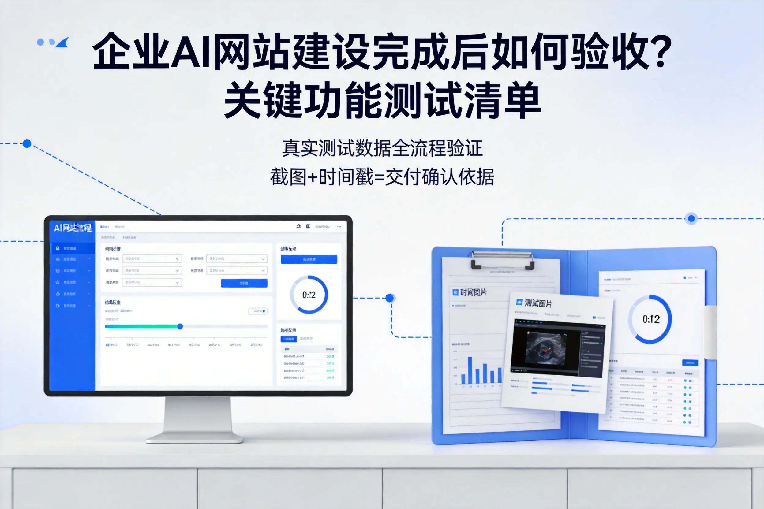 图木舒克企业AI网站建设完成后如何验收?关键功能测试清单
