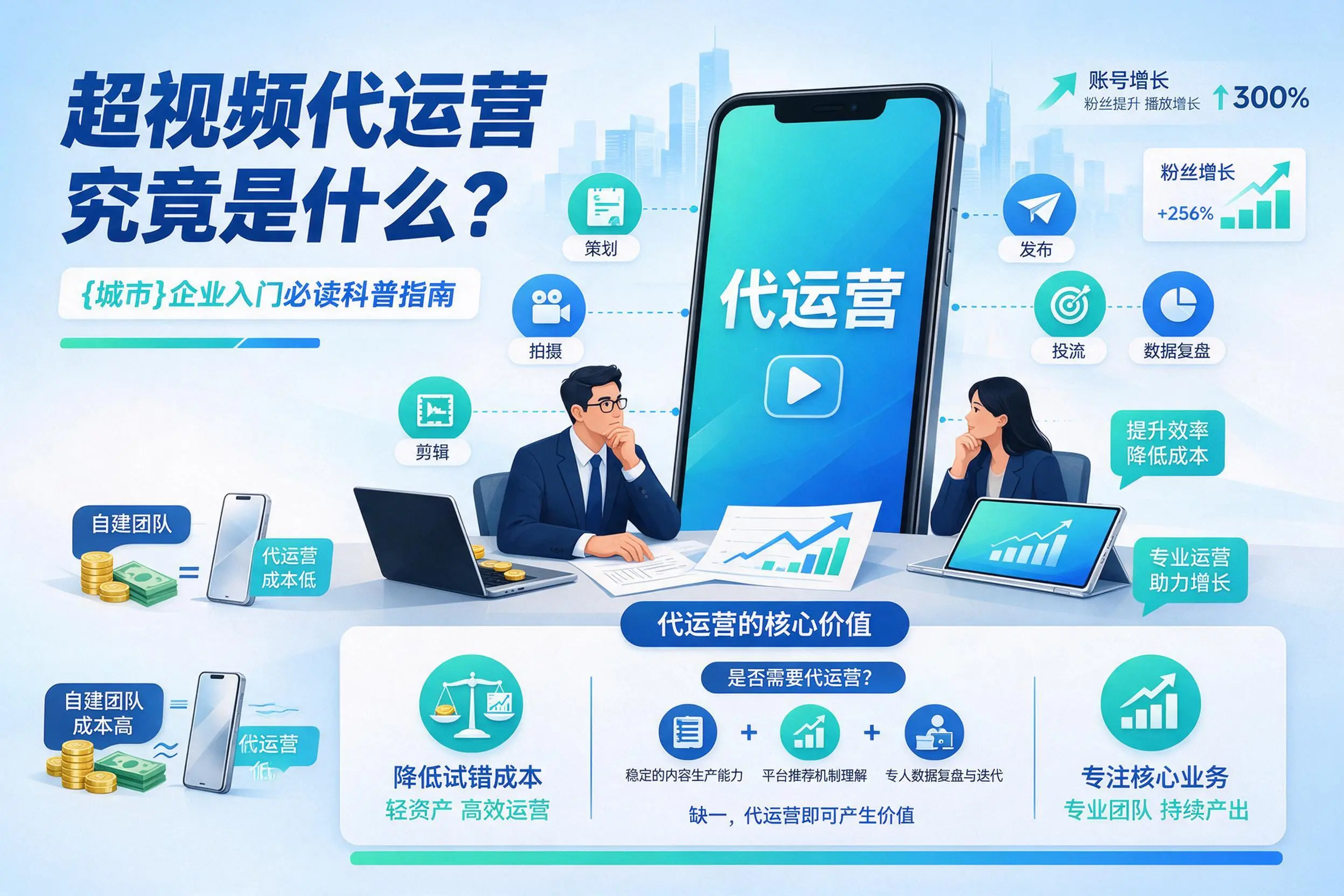短视频代运营究竟是什么？图木舒克企业入门必读科普指南