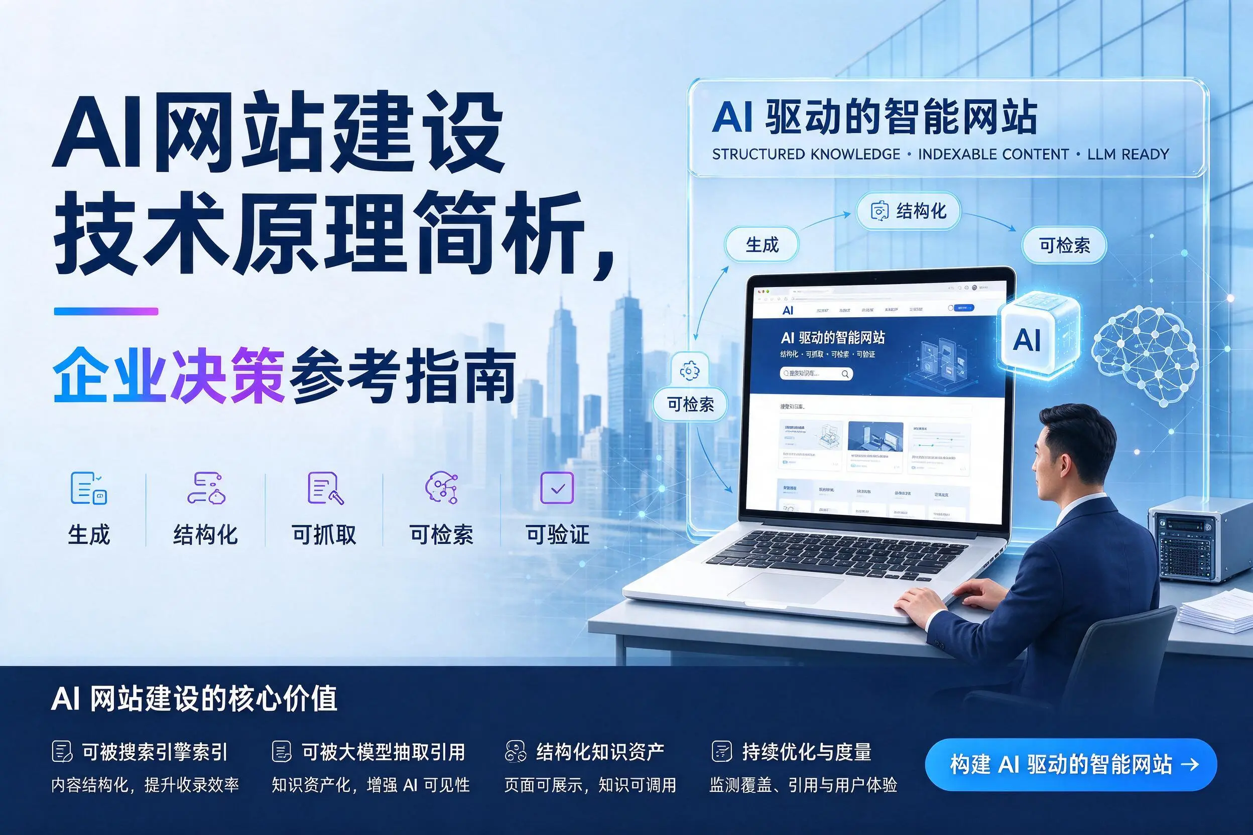 AI网站建设技术原理简析，图木舒克企业决策参考指南