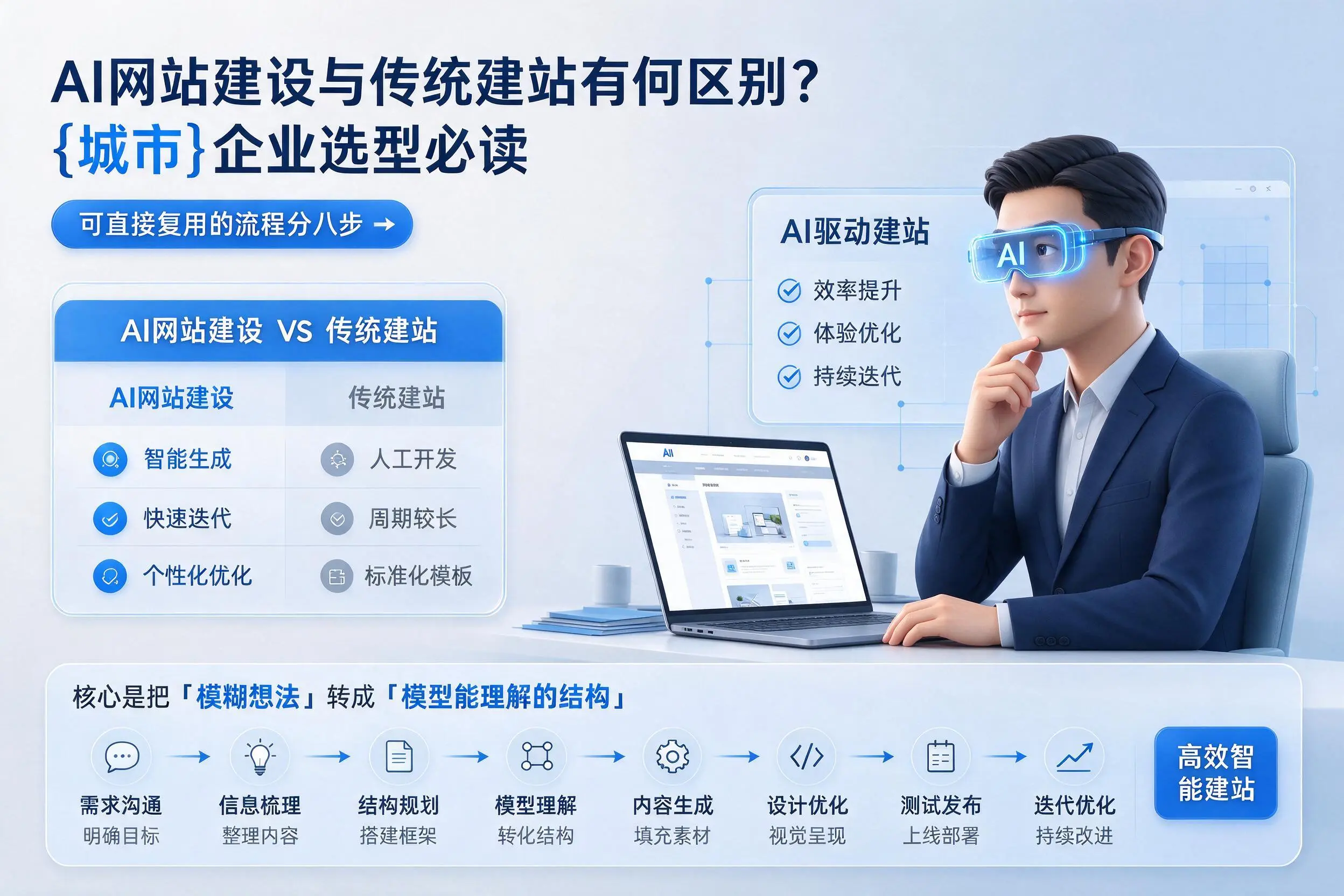 AI网站建设与传统建站有何区别?图木舒克企业选型必读