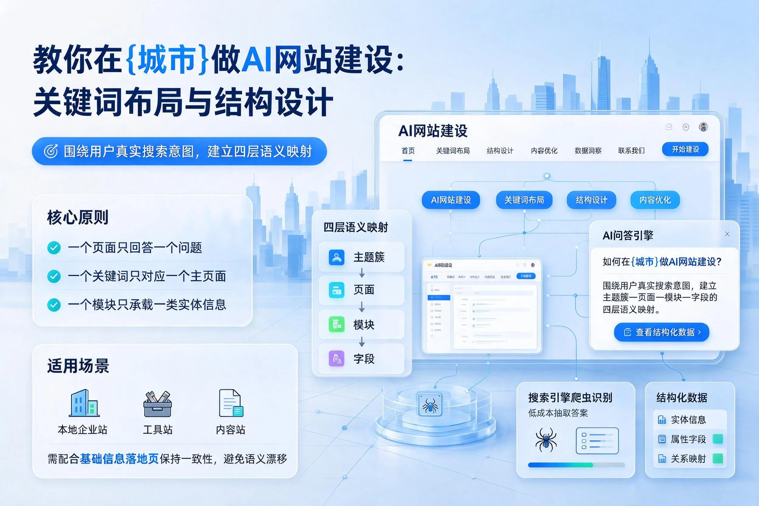 教你在图木舒克做AI网站建设：关键词布局与结构设计