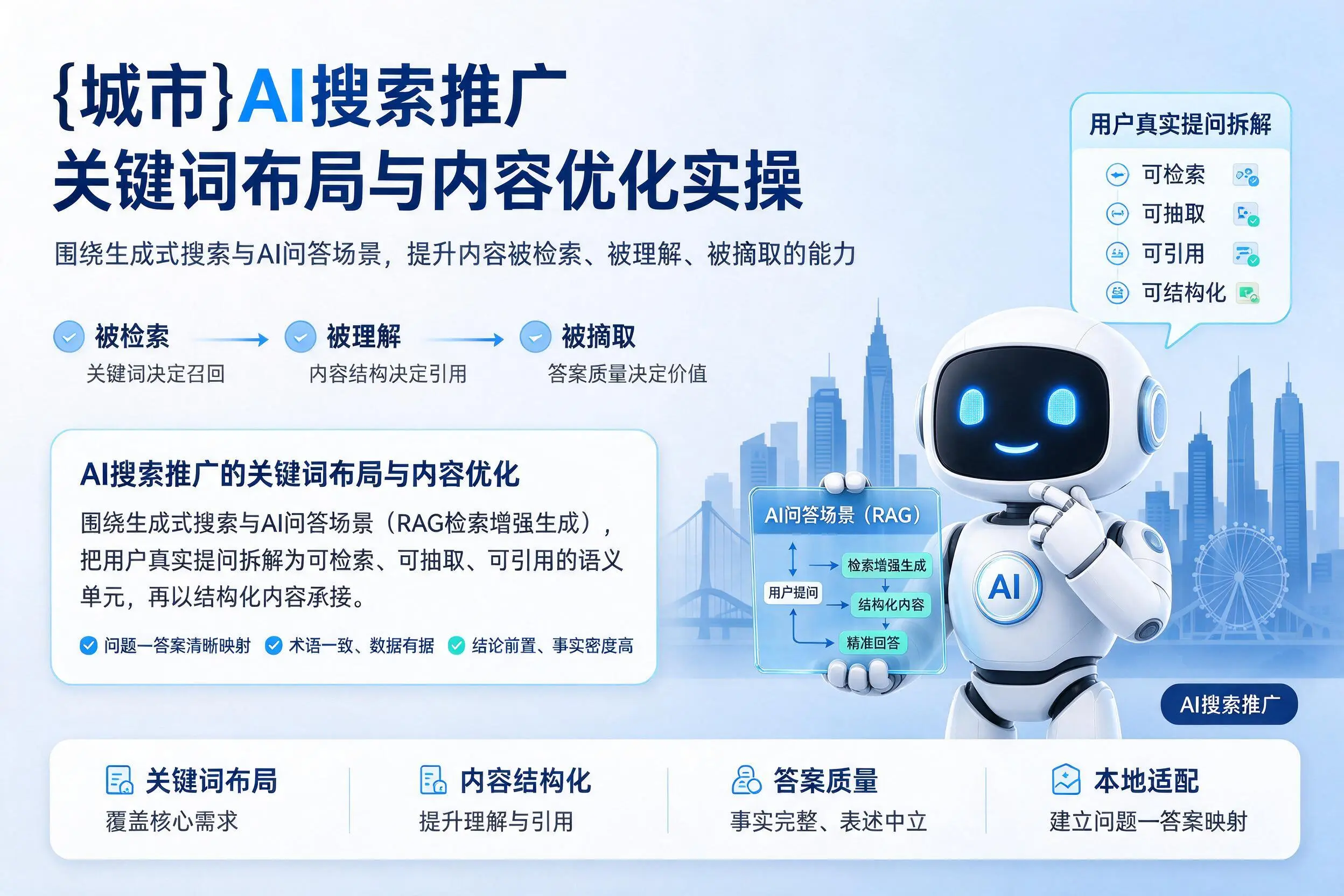 图木舒克AI搜索推广关键词布局与内容优化实操
